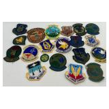 Collection of 19 Vintage Military and Air Force Patches
