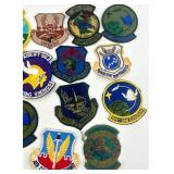 Collection of 19 Vintage Military and Air Force Patches