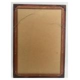 Framed 1874 Drawing Print of Jesus Christ - Gabriel Cornelius Ritter von Max