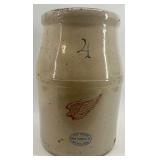 Red Wing 4 Gallon Stoneware Butter Churn with Lid