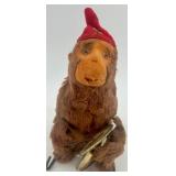 Vintage Jack the Giant Killer Book with Wind-Up Monkey and Plush Bear Toys