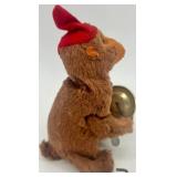 Vintage Jack the Giant Killer Book with Wind-Up Monkey and Plush Bear Toys