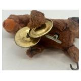 Vintage Jack the Giant Killer Book with Wind-Up Monkey and Plush Bear Toys