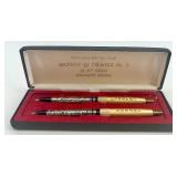 ARPEGE Chanel No. 5 14KT Gold Exclusive Pen and Pencil Set in Case