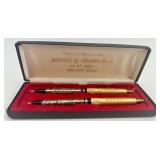 ARPEGE Chanel No. 5 14KT Gold Exclusive Pen and Pencil Set in Case