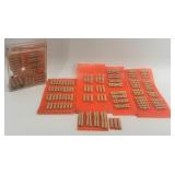 Dental Prosthetic Tooth Set Collection with Storage Box