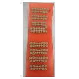 Dental Prosthetic Tooth Set Collection with Storage Box