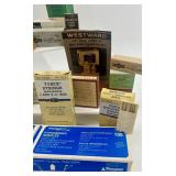 Collection of Vintage Dental Tools and Original Packaging