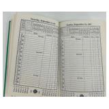 Vintage Dental Office Collection with Kohlhaas Card System, 1967 Appointment Book, and Jaw Model