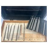 Vintage Dental Tool Chest with Assorted Instruments and Accessories