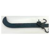 Antique Balance Beam Scale with Hanging Weight