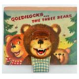 Vintage Pop-Up Books Goldilocks and The Three Bears & The Three Little Pigs