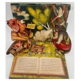Vintage Pop-Up Books Goldilocks and The Three Bears & The Three Little Pigs