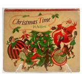 Vintage Christmas Time In Action Pop-Up Book