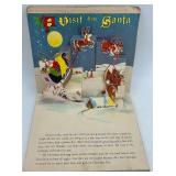 Vintage Christmas Time In Action Pop-Up Book
