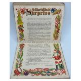 Vintage Christmas Time In Action Pop-Up Book