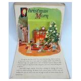 Vintage Christmas Time In Action Pop-Up Book