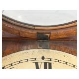 Standard Electric Time Co. Wall Clock with Wooden Case
