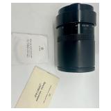 Astro-Kiev 4/300mm Telephoto Camera Lens with Filters, Case, and Manuals