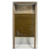 Set of 3 Antique Washboards with Wooden Frames