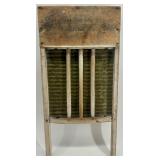Set of 3 Antique Washboards with Wooden Frames
