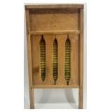 Set of 3 Antique Washboards with Wooden Frames