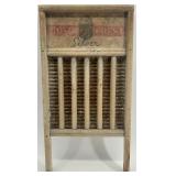 Set of 3 Antique Washboards with Wooden Frames