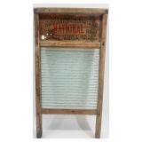 Pair of Vintage National Washboard Co. No. 860 & 865 Glass Washboards