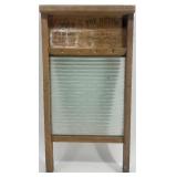 Pair of Vintage National Washboard Co. No. 860 & 865 Glass Washboards