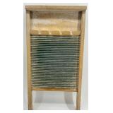 Collection of 4 Vintage Wooden and Metal Washboards - Various Brands