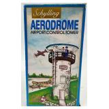 Schylling Aerodrome Airport Control Tower Wind-Up Toy and Lotus Racing Car Set