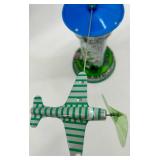 Schylling Aerodrome Airport Control Tower Wind-Up Toy and Lotus Racing Car Set