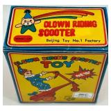 Set of 3 Vintage Tin Wind up Toys with original boxes