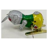 Set of 3 Vintage Tin Wind up Toys with original boxes