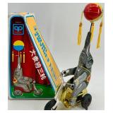 Set of 3 Vintage Tin Wind up Toys with original boxes