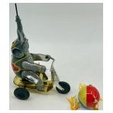 Set of 3 Vintage Tin Wind up Toys with original boxes