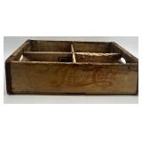 Set of 5 Vintage Pepsi Wooden Soda Crates with Bottle Dividers