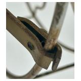 Peerless Electric Vintage Brass Blade Oscillating Fan