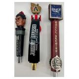 Set of 3 Beer Tap Handles Heretic Johnny Appleseed Odell Brewing