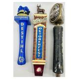 Collection of 3 Brewery Beer Tap Handles - Destihl, Schell