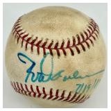 Rod Carew Autographed Memorabilia Set - Framed 1987 Poster, Baseball, and Twins Coke Bottles