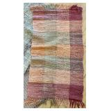 Set of 4 Woven Area Rugs Assorted Colors and Patterns