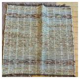 Set of 4 Woven Area Rugs Assorted Colors and Patterns