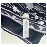 Set of 8 Silk Scarves Including Anne Klein and Various Patterns