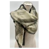 Set of 8 Silk Scarves Including Anne Klein and Various Patterns