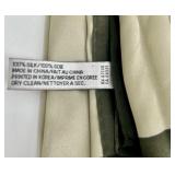 Set of 8 Silk Scarves Including Anne Klein and Various Patterns