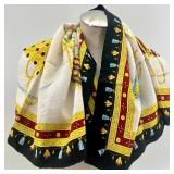 Set of 8 Silk Scarves Including Anne Klein and Various Patterns