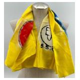 Set of 8 Silk Scarves Including Anne Klein and Various Patterns