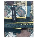 Set of 8 Silk Scarves Including Anne Klein and Various Patterns