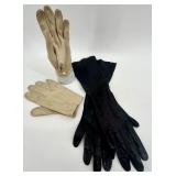 Vintage Scarf and Glove Collection Including Ponte Lira and Simetex Italy